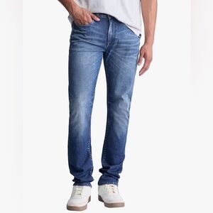 BUFFALO DAVID BITTON Men’s Slim Leg Jeans 33x32 Mid Wash Blue